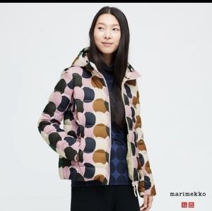 Uniqlo Jackets \u0026 Coats | Uniqlo Marimekko Ultra Light Down Hoodie Jacket Polkadot Parka Size Xxs Euc | Color: Black/Pink | Size: Xxs | Kuromi430's
